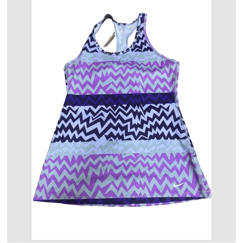 Nike Dri-FIT Purple tank top lightweight fabric L